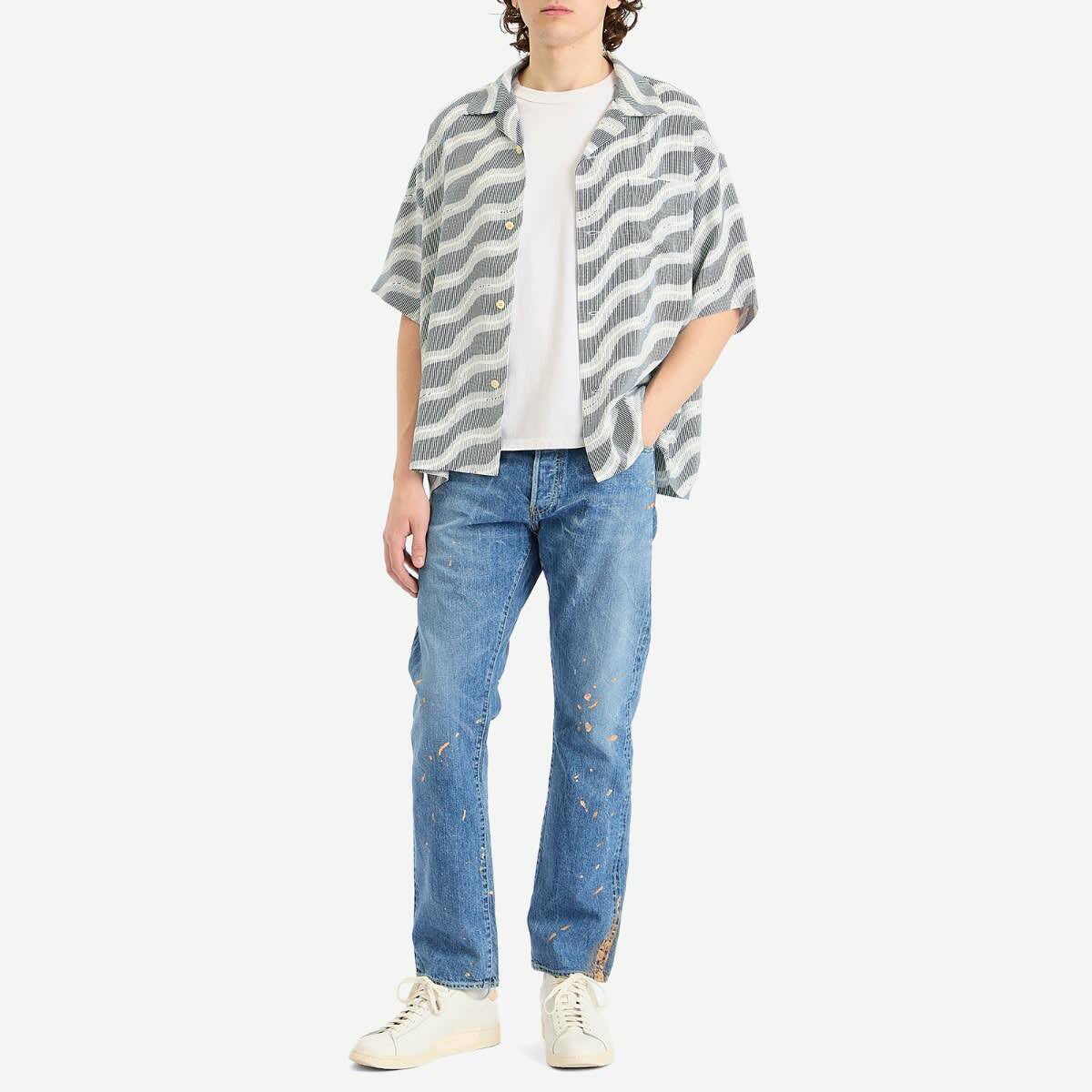 Visvim Men's Social Sculpture 11 13 oz Straight Leg Dry 26
