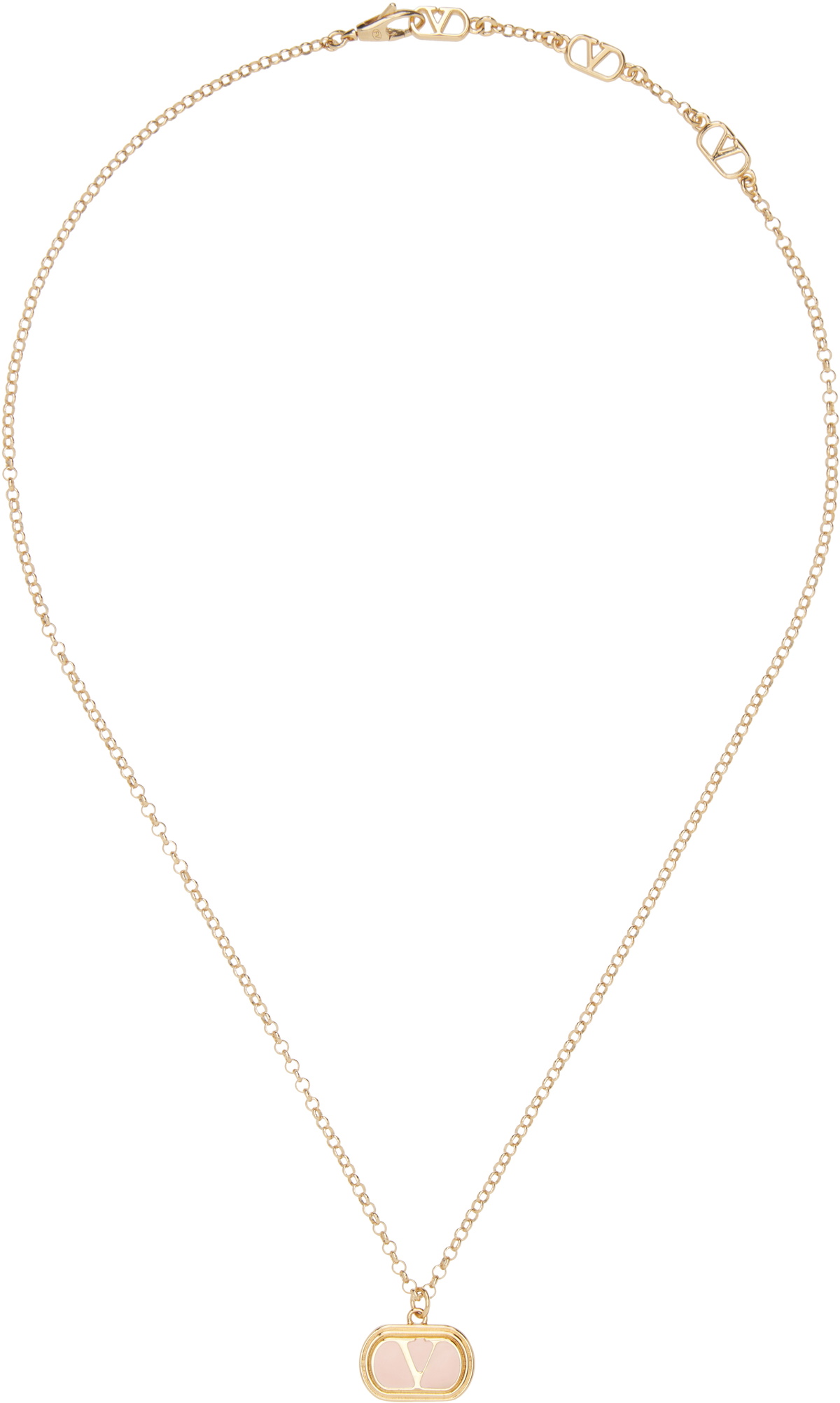 Valentino Garavani VLogo Necklace