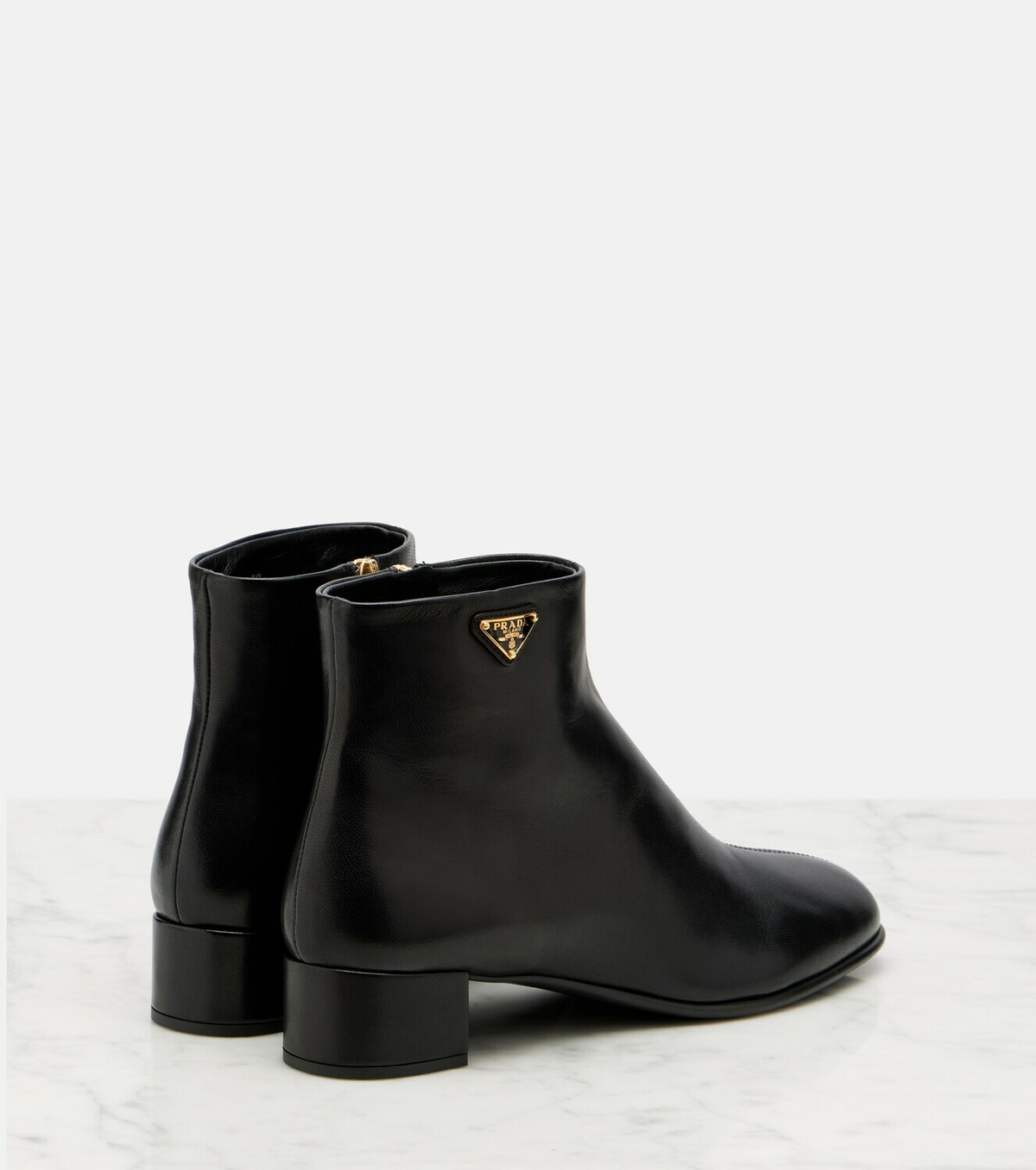 Prada Leather ankle boots