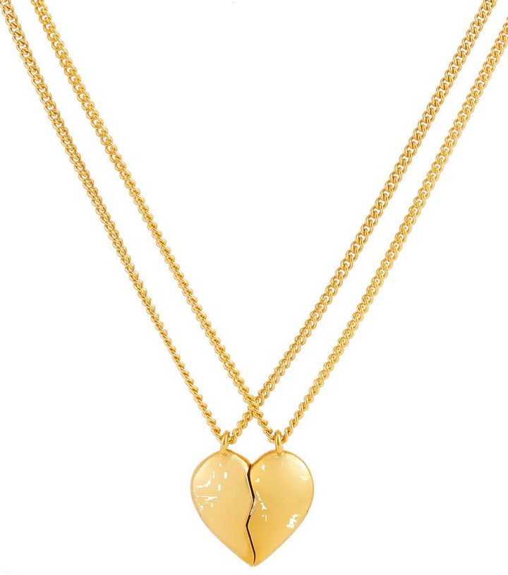 Photo: Balenciaga Lovelock Double embellished necklace
