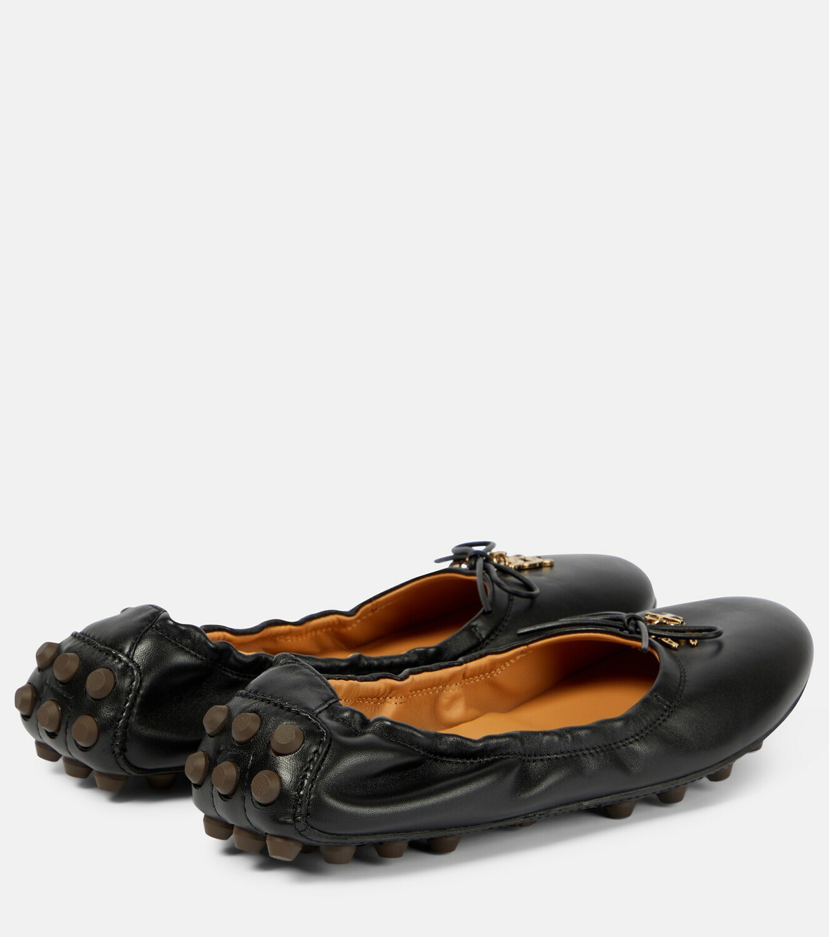 Tod's Gommino leather ballet flats Tod's