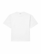 SAINT LAURENT - Cotton-Jersey T-Shirt - White