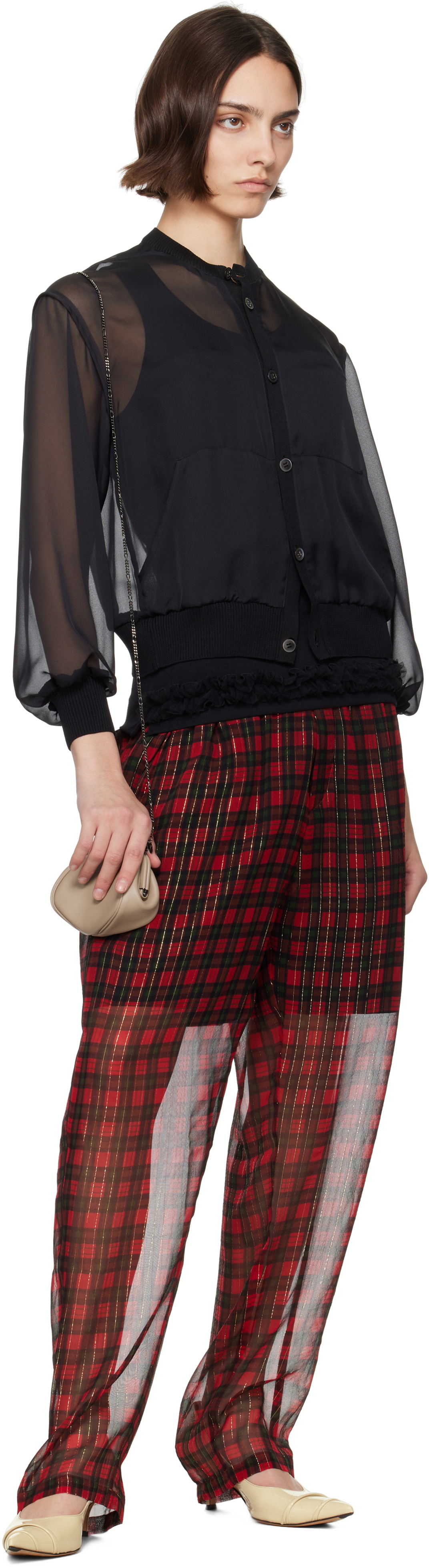 UNDERCOVER Black UC1E1203-2 Cardigan