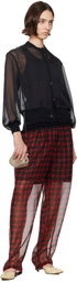 UNDERCOVER Black UC1E1203-2 Cardigan