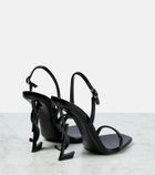 Saint Laurent Opyum 110 patent leather sandals