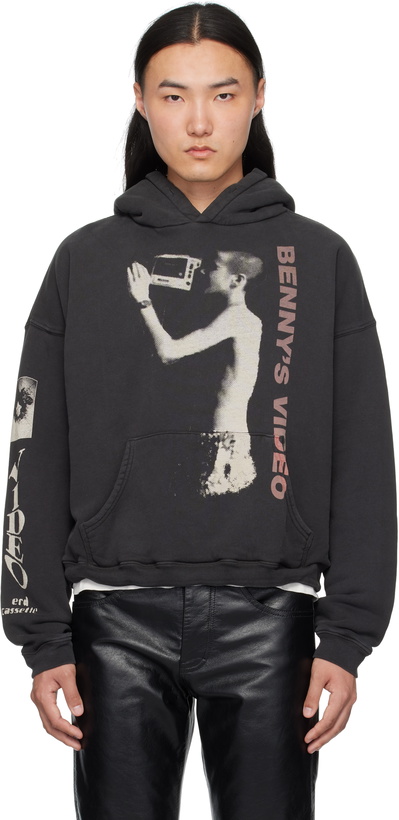 Photo: Enfants Riches Déprimés Black 'Benny's Video' Hoodie