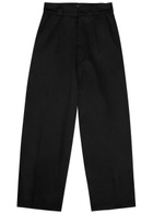 Willy Chavarria Cholo Canvas Chino Trousers Black