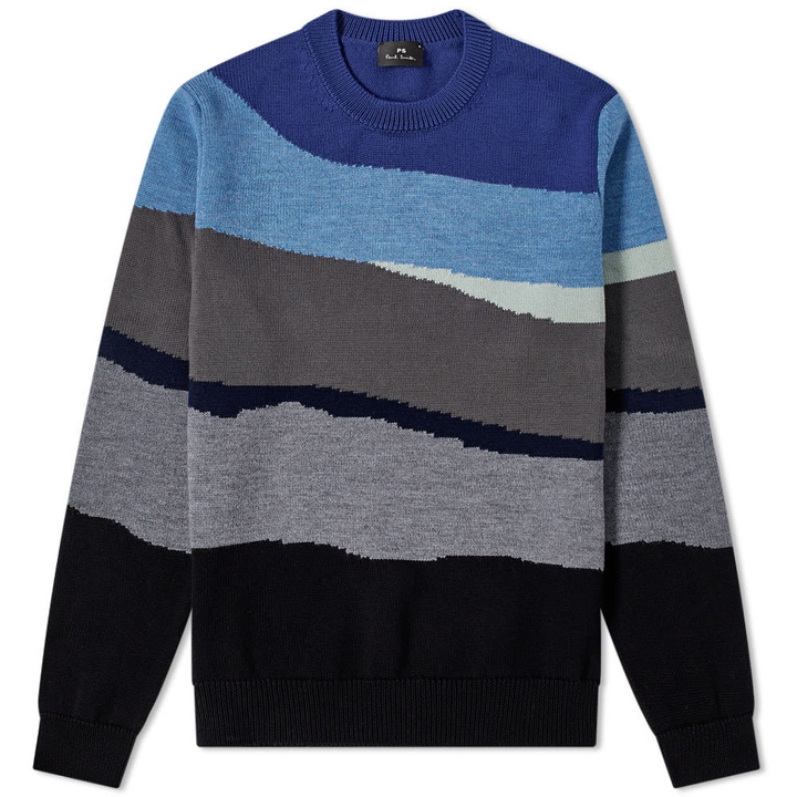 Photo: Paul Smith Zig Zag Intarsia Knit