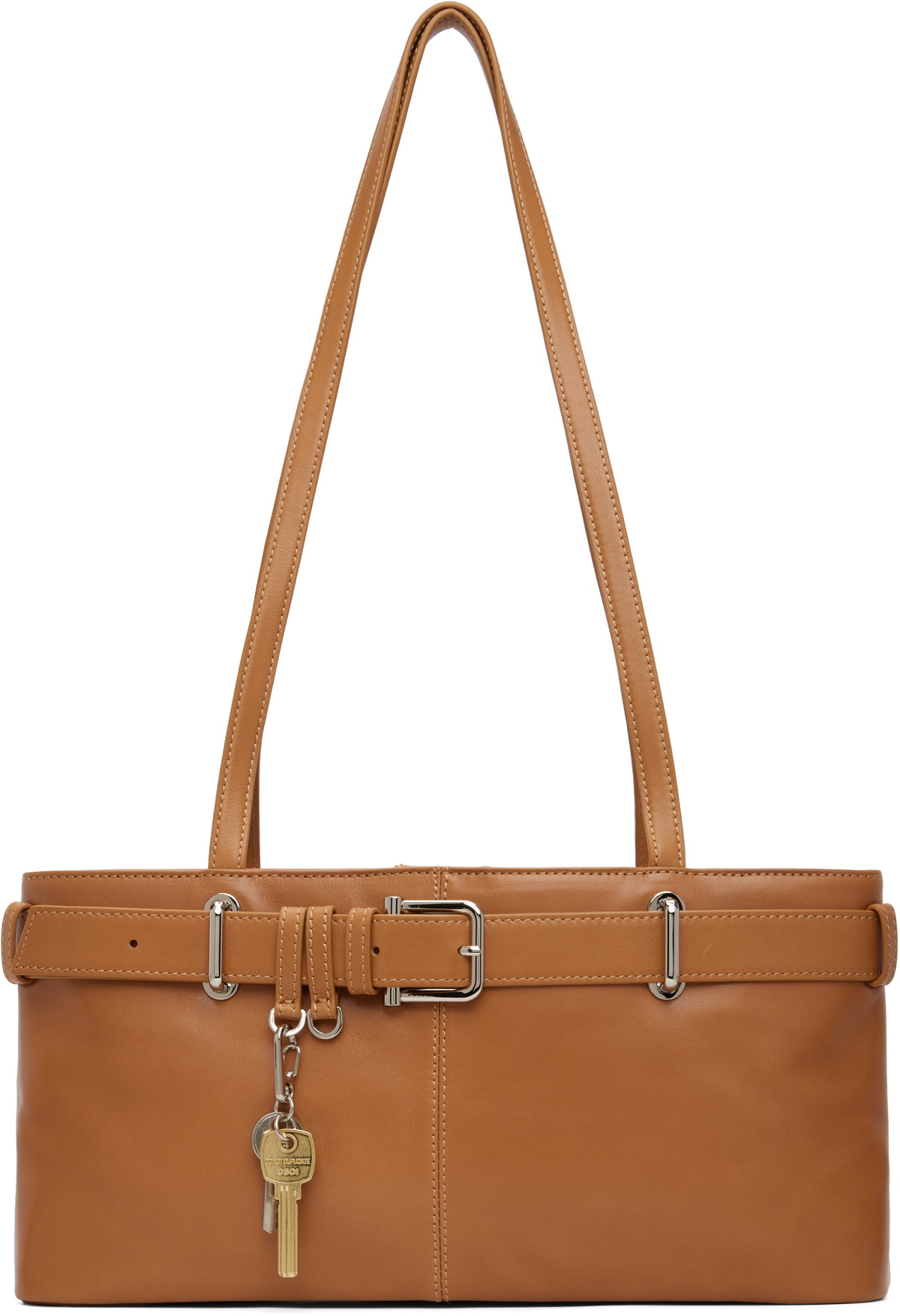 OSOI Tan Shoulder Brocle Bag