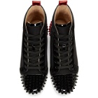 Christian Louboutin Black Louis Spikes 2 Sneakers
