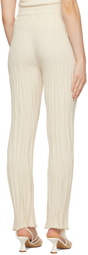 BITE Off-White Maisie Trousers
