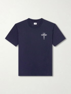 C.P. Company - Logo-Print Cotton-Jersey T-Shirt - Blue