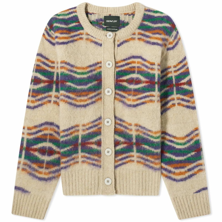 Photo: Howlin by Morrison Women's Howlin' The Sound Of Wonder Cardigan in Biscuit