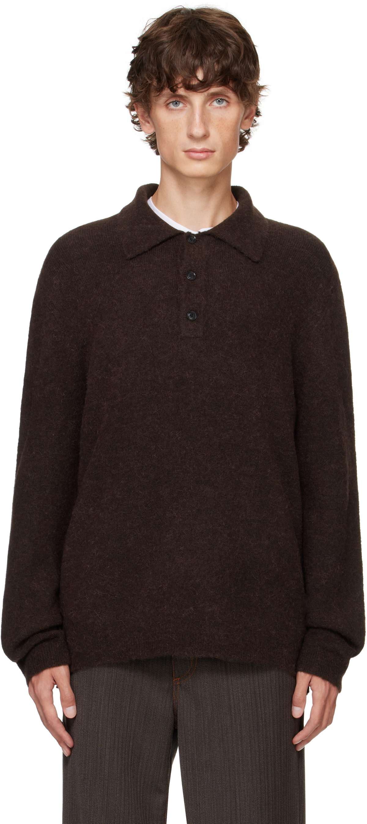 Tiger of Sweden Brown Taylen Polo