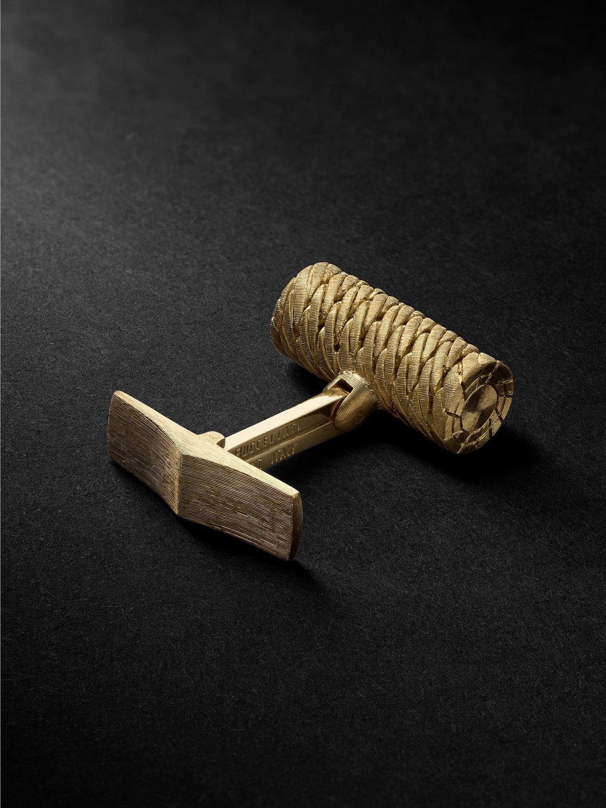 BUCCELLATI - Premium Gentlemen Gold Cuffflinks