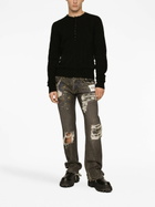 DOLCE & GABBANA - Ripped Denim Jeans