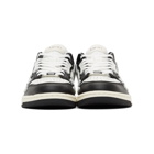 AMIRI Black and White Skel Top Low Sneakers