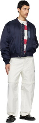 Kenzo Navy Kenzo Paris 'KENZO Jungle Poem' Bomber Jacket