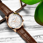 Stuhrling Original Monaco Quartz Silver Dial Mens Watch M13654
