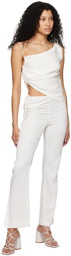 Christopher Esber White Bertoia Trousers