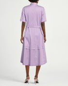 Peserico Womens Midi dress Lilac