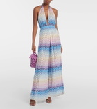 Missoni Mare Zig Zag halterneck jumpsuit