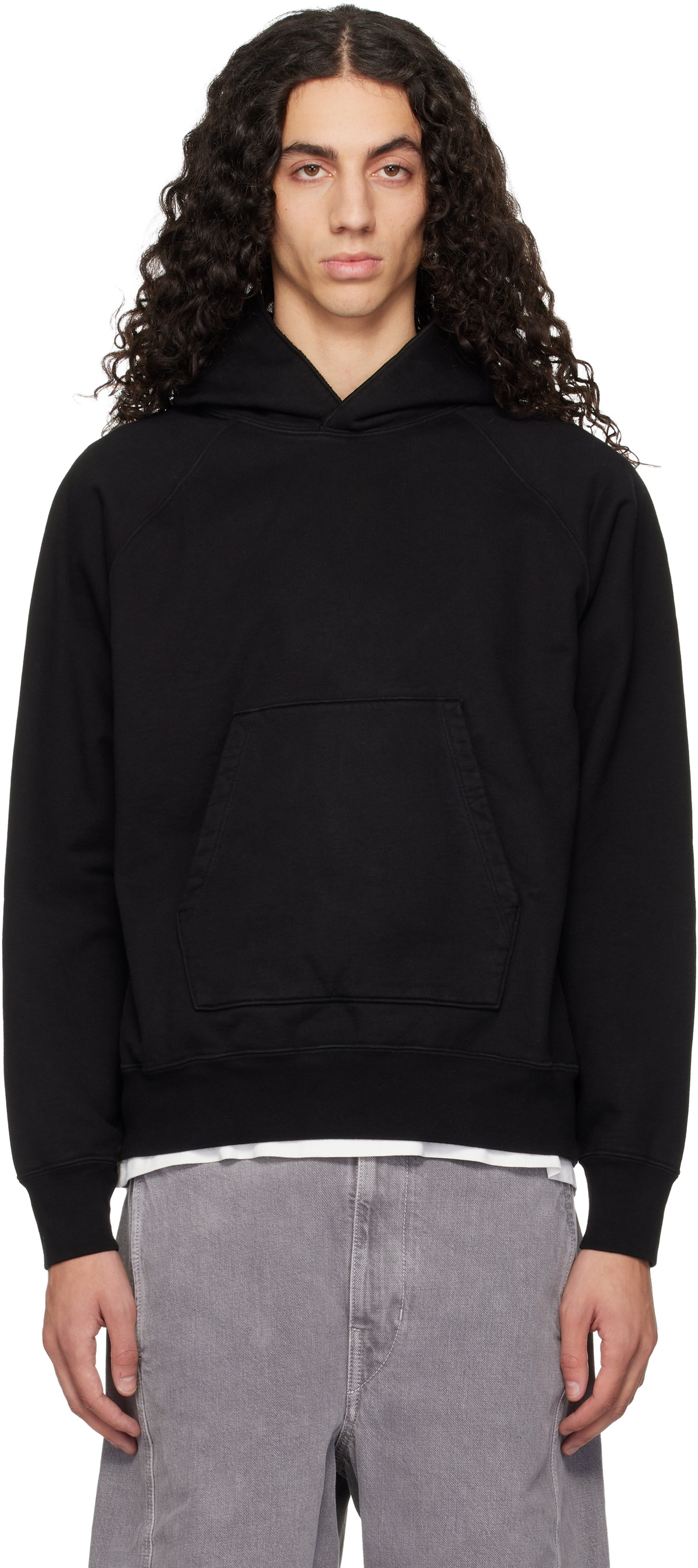 Lady White Co. Black Super Weighted Hoodie