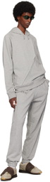 Olly Shinder Gray Split Hoodie