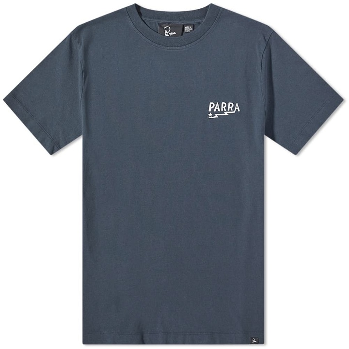 Photo: By Parra Men's Lightning Logo T-Shirt in Navy Blue