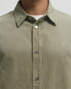 CLOSED ARCHIVE BASIC SHIRT Green Mens Longsleefe