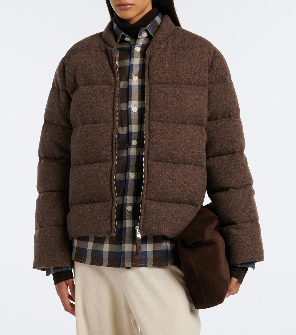 Jardin des Orangers Cashmere down jacket