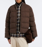 Jardin des Orangers Cashmere down jacket