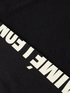 Aimé Leon Dore - Logo-Print Waffle-Knit Cotton T-Shirt - Black