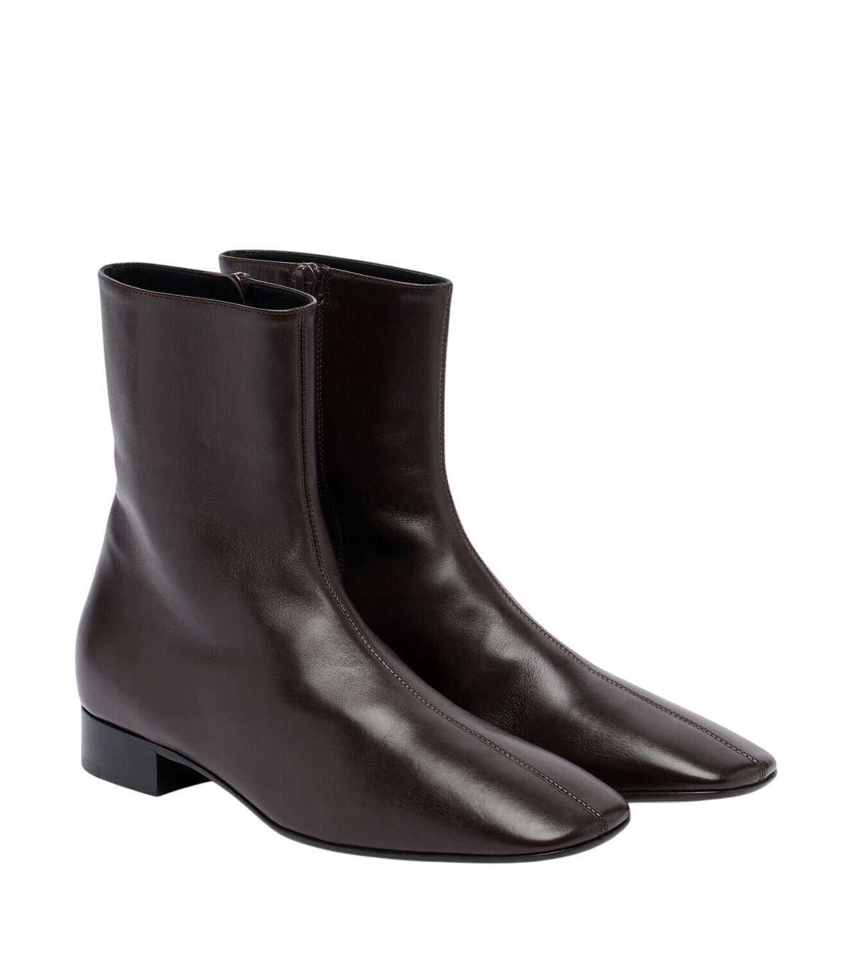 The Row Grunge leather boots The Row
