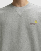 Carhartt WIP American Script Sweat Grey Mens Sweatshirt
