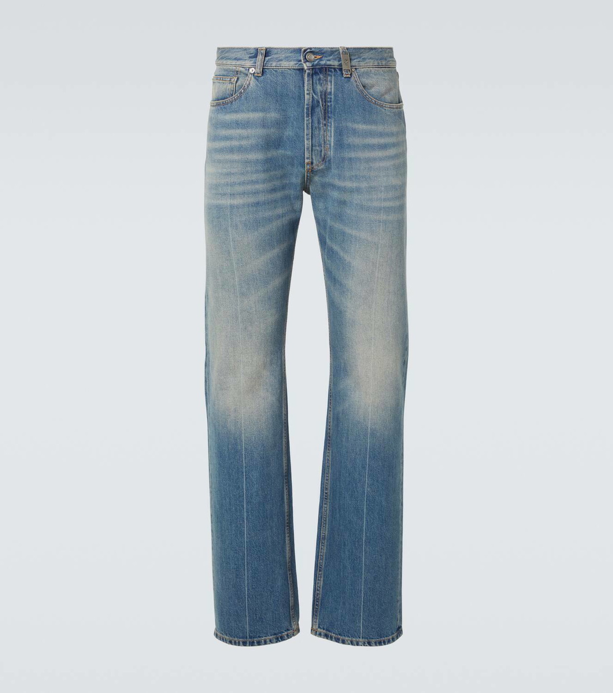 Alexander McQueen Faded straight jeans