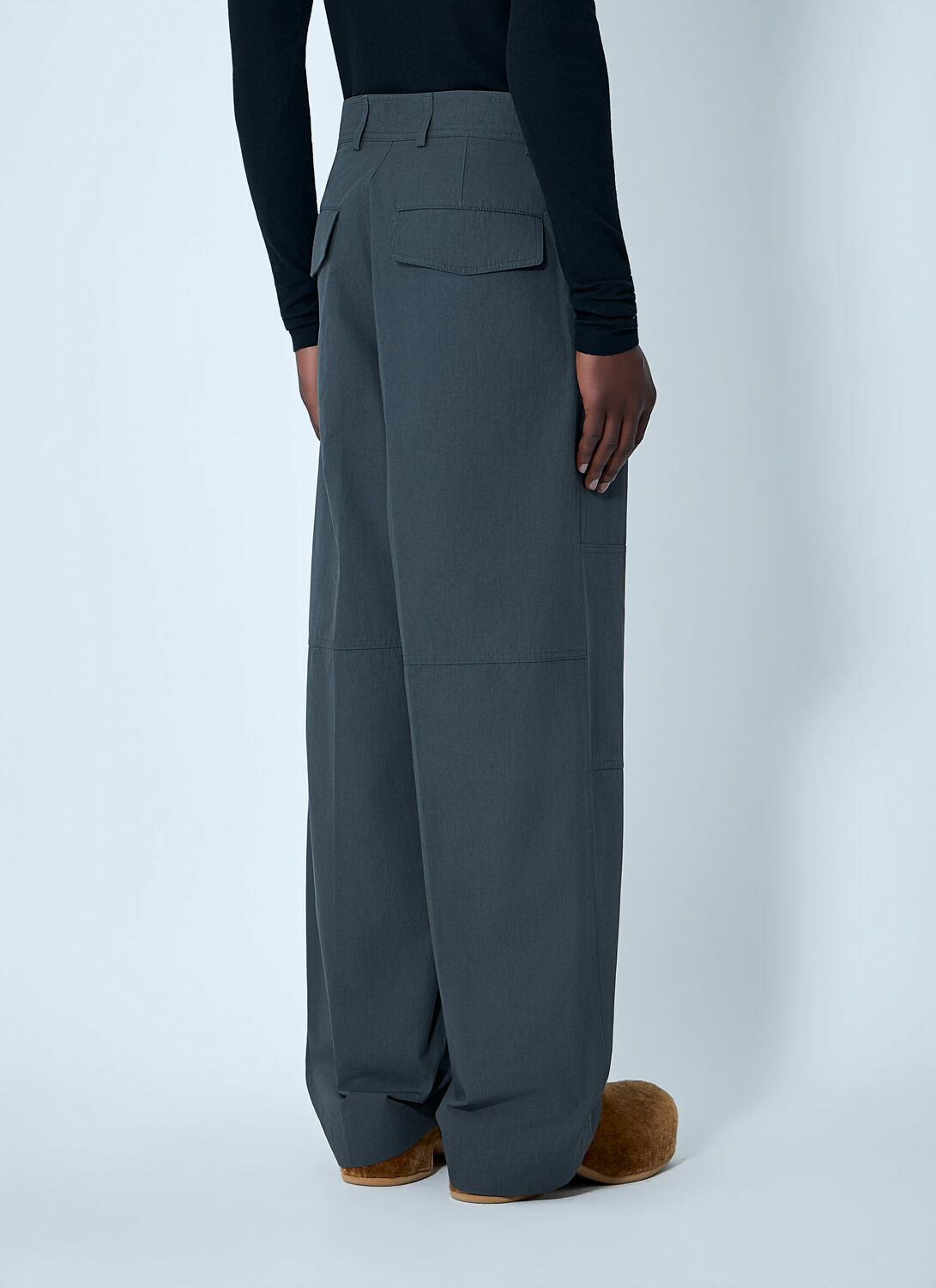 Dries Van Noten Wide-Leg High-Rise Trousers