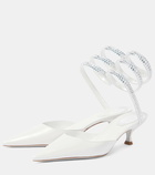 Rene Caovilla Cleo embellished leather sandals