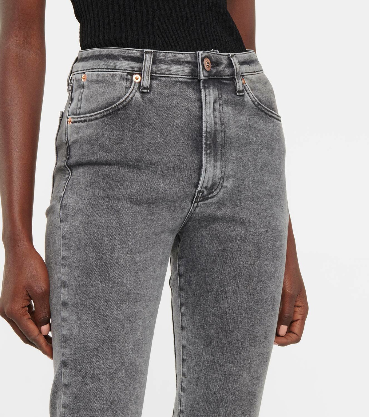 3x1 N.Y.C. Channel Seam high-rise skinny jeans