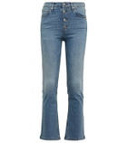 3x1 N.Y.C. High-rise slim jeans