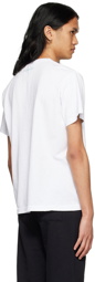 Sporty & Rich White Cotton T-Shirt