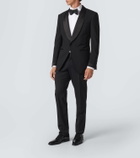 Dolce&Gabbana Wool and silk-blend tuxedo pants