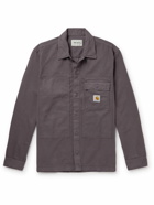 Carhartt WIP - Charter Garment-Dyed Organic Cotton-Twill Overshirt - Purple