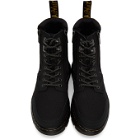 Dr. Martens Black Combs Zip Casual Boots