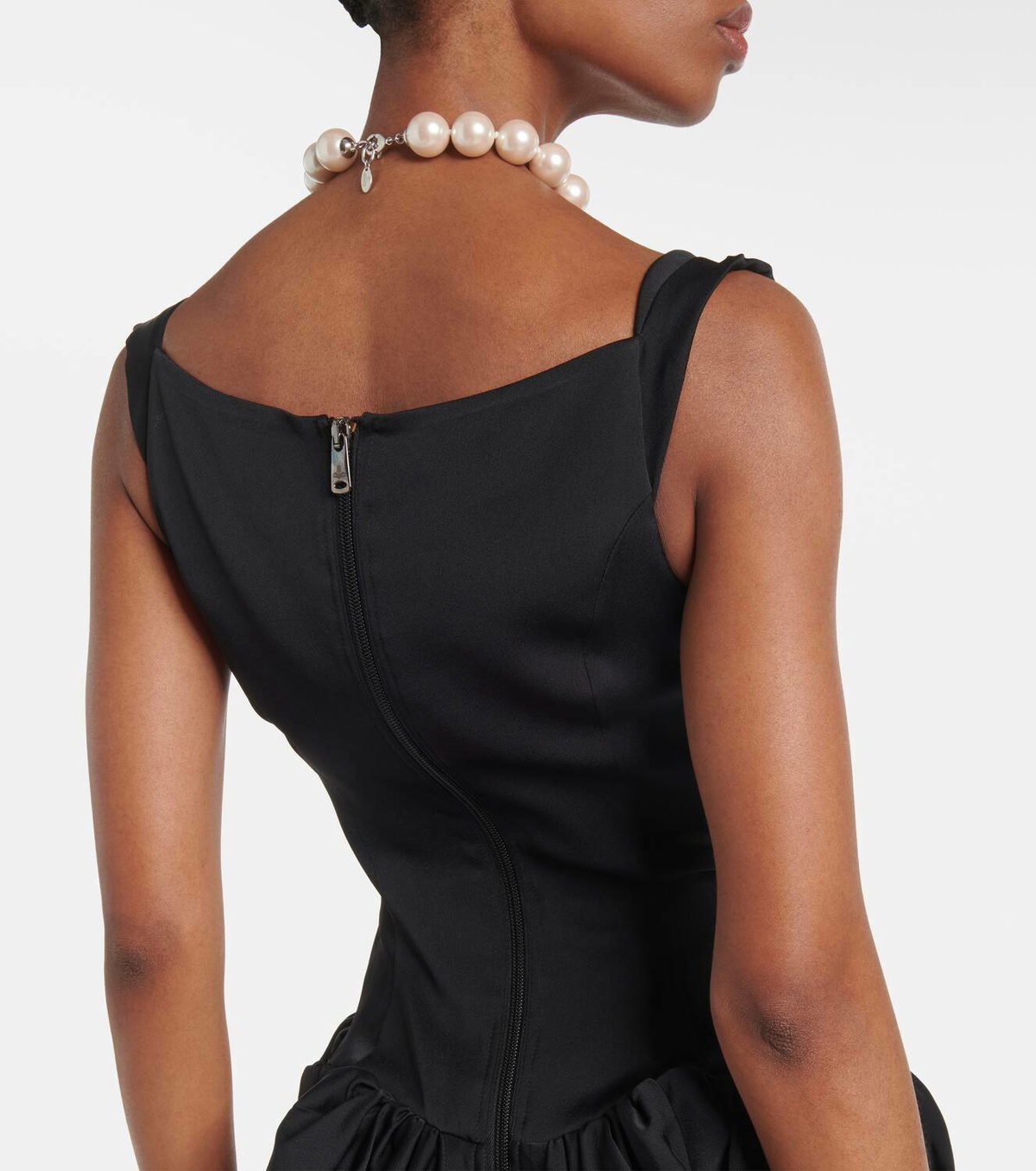 Vivienne Westwood Sunday Garden draped midi dress Vivienne