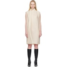 TOTEME Off-White Scarf Midi Dress