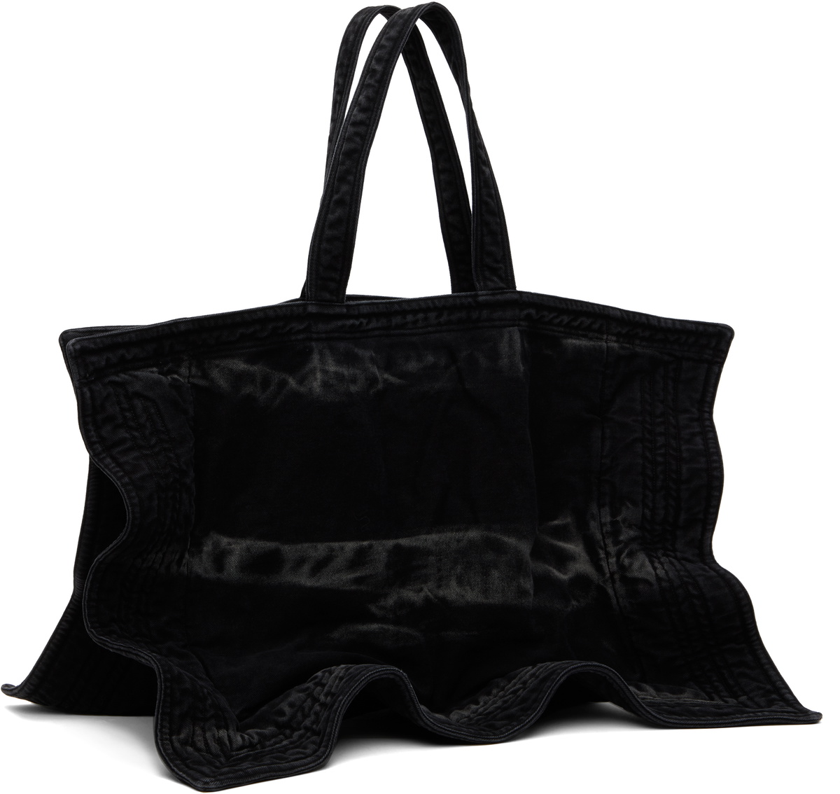 Y/Project Black Maxi Wire Cabas Tote Y/Project