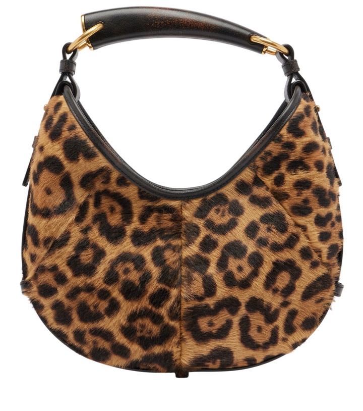 Photo: Saint Laurent Mombasa Small calf hair shoulder bag