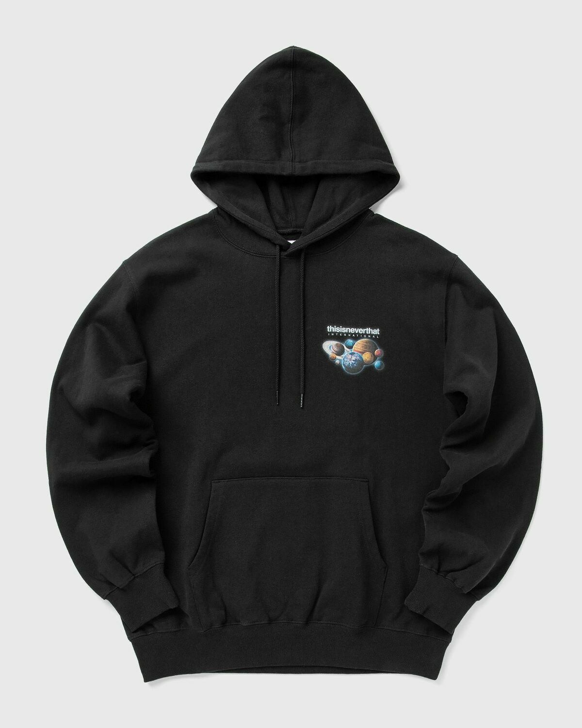 Thisisneverthat SOLAR SYSTEM HOODIE Black Mens Hoody thisisneverthat
