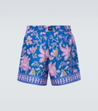Etro Floral swim trunks